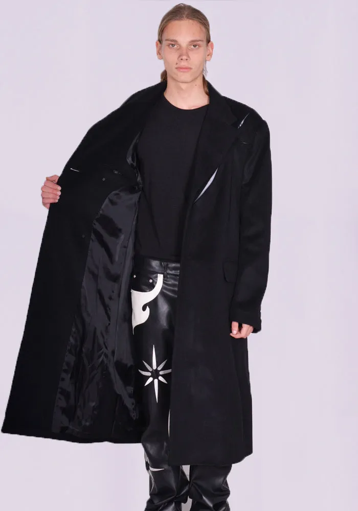 Origami Coat Black