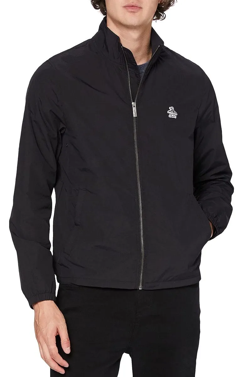 Original Penguin Black Windcheater Jacket