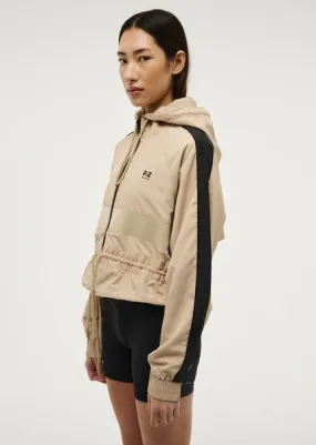 PE NATION Cropped Man Down Jacket Sesame