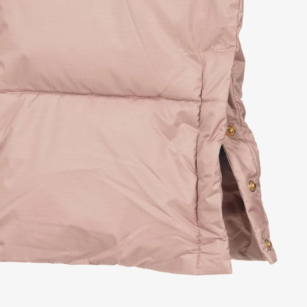 Pink Puffer Coat for Teenage Girls