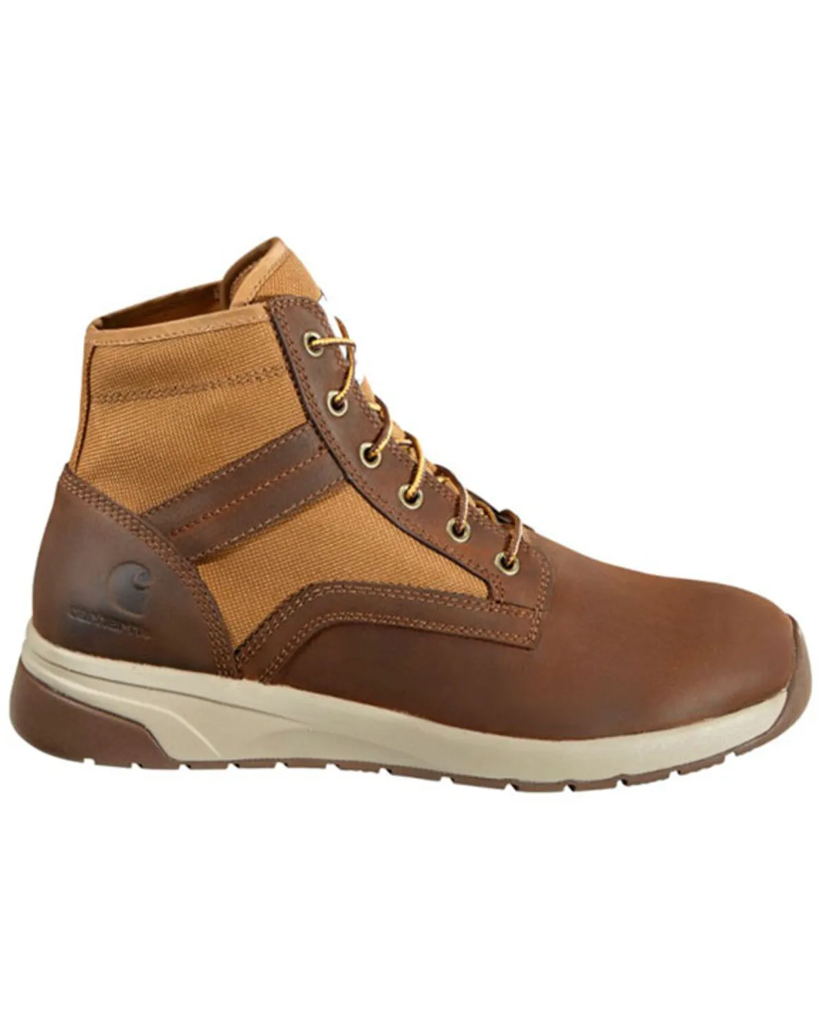 Carhartt Men's Brown Lightweight Work Shoes - Nano Composite Toe