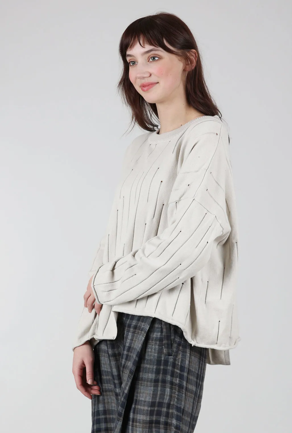 Rayne Sweater, Ashby White