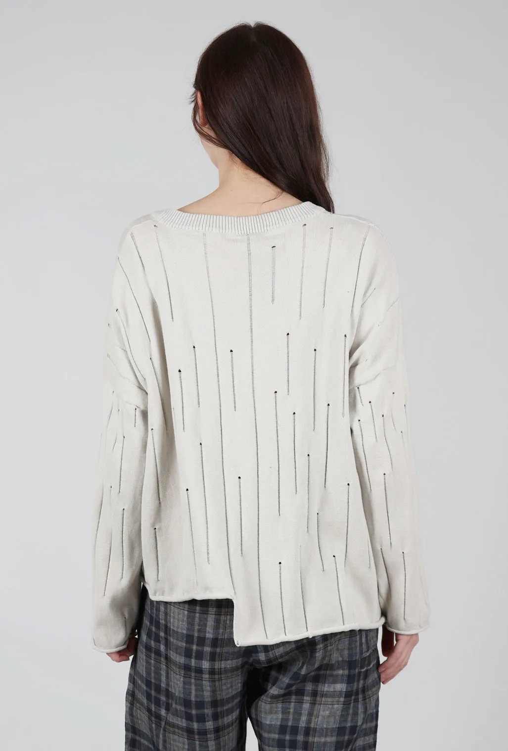 Rayne Sweater, Ashby White