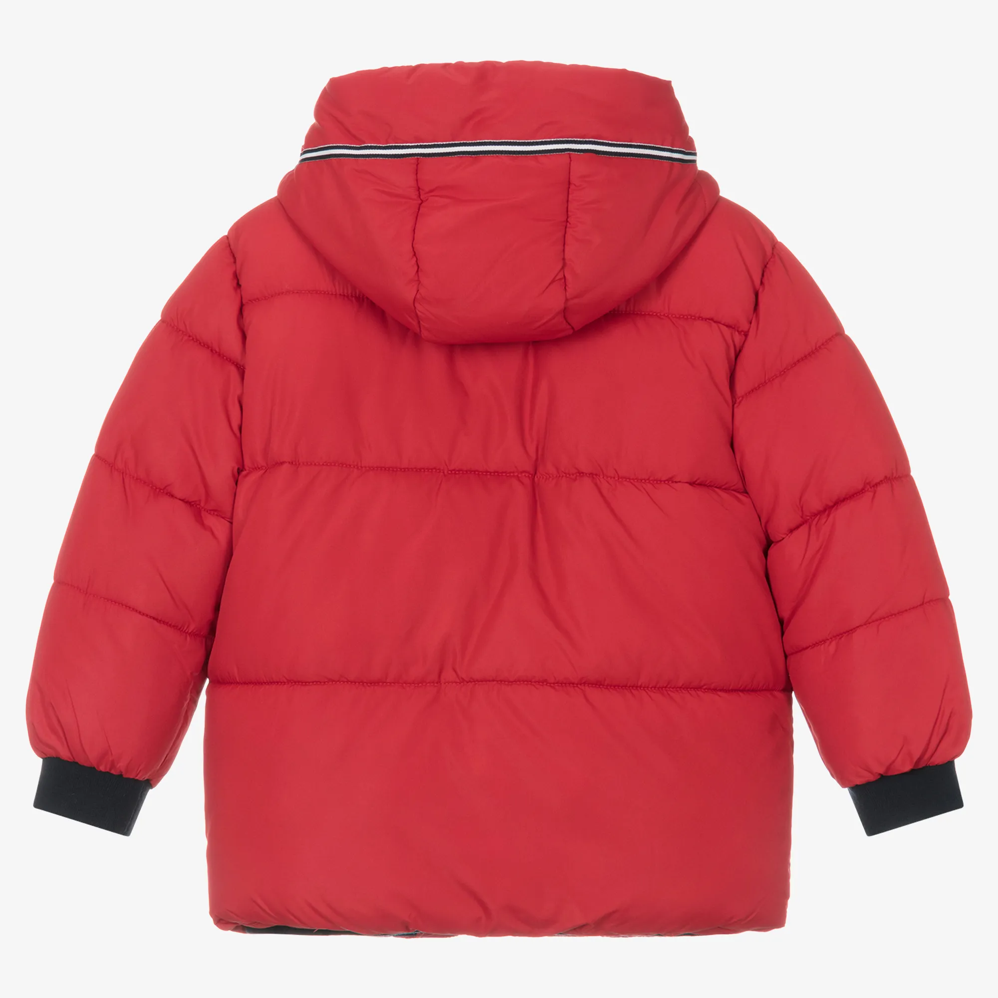 Red Boys Puffer Coat