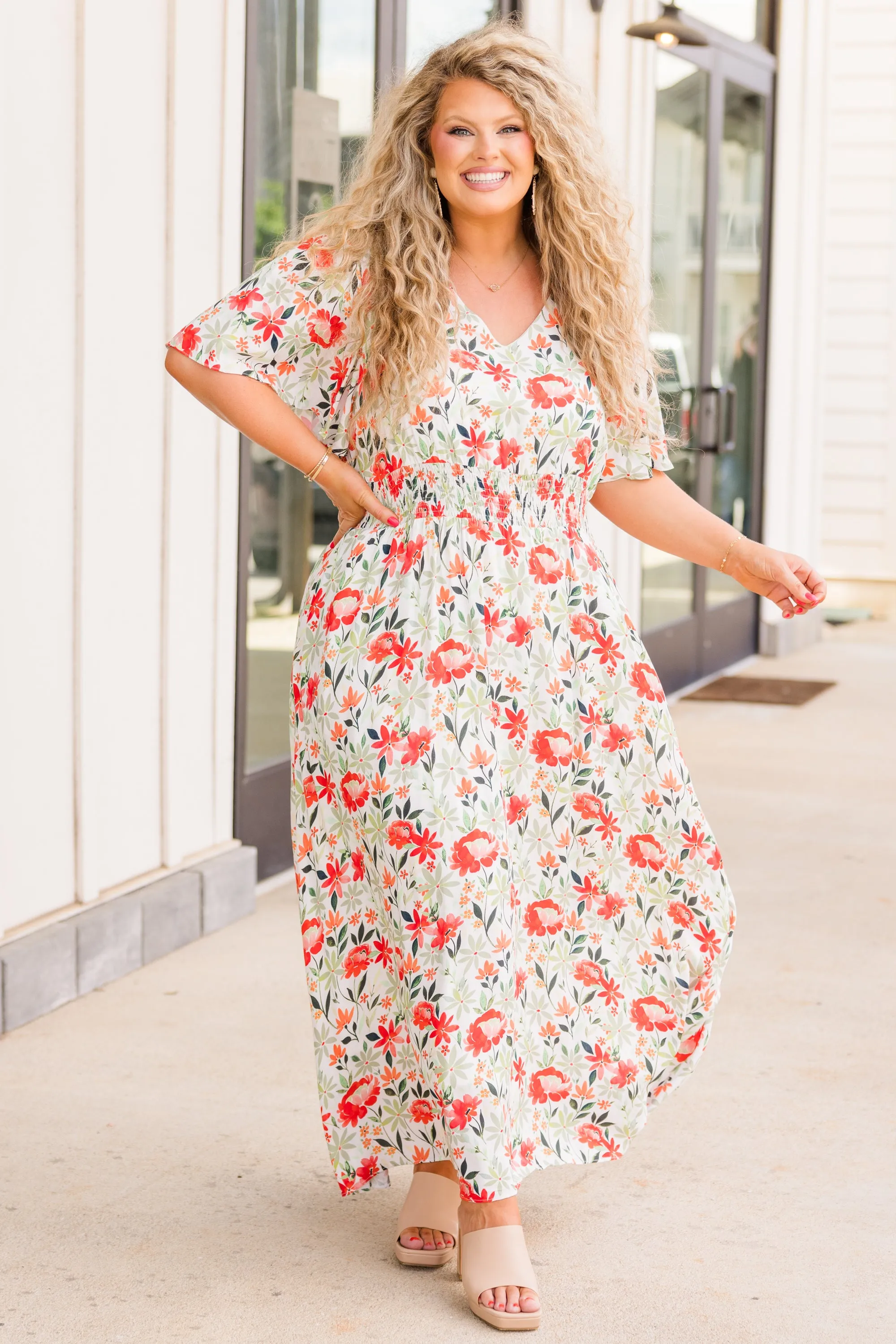 Red Maxi Dress