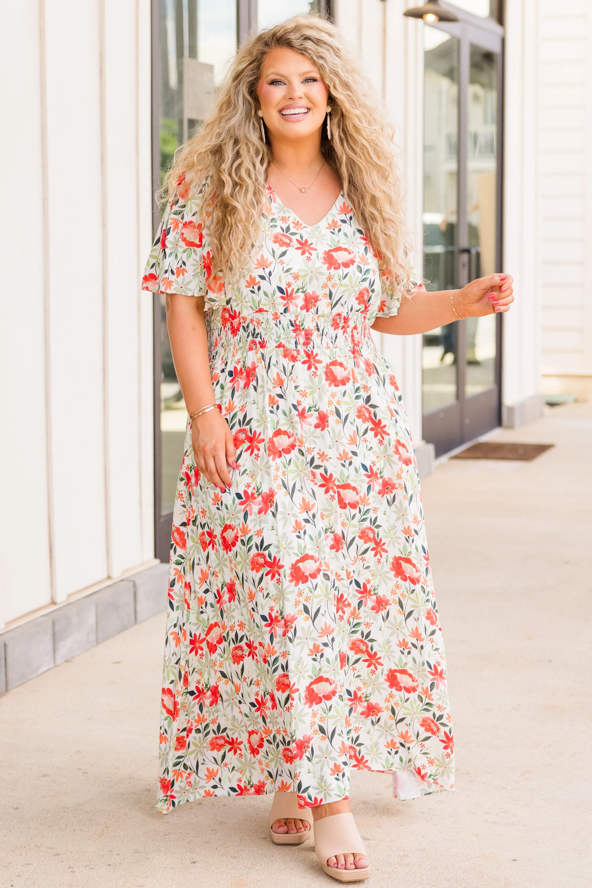 Red Maxi Dress