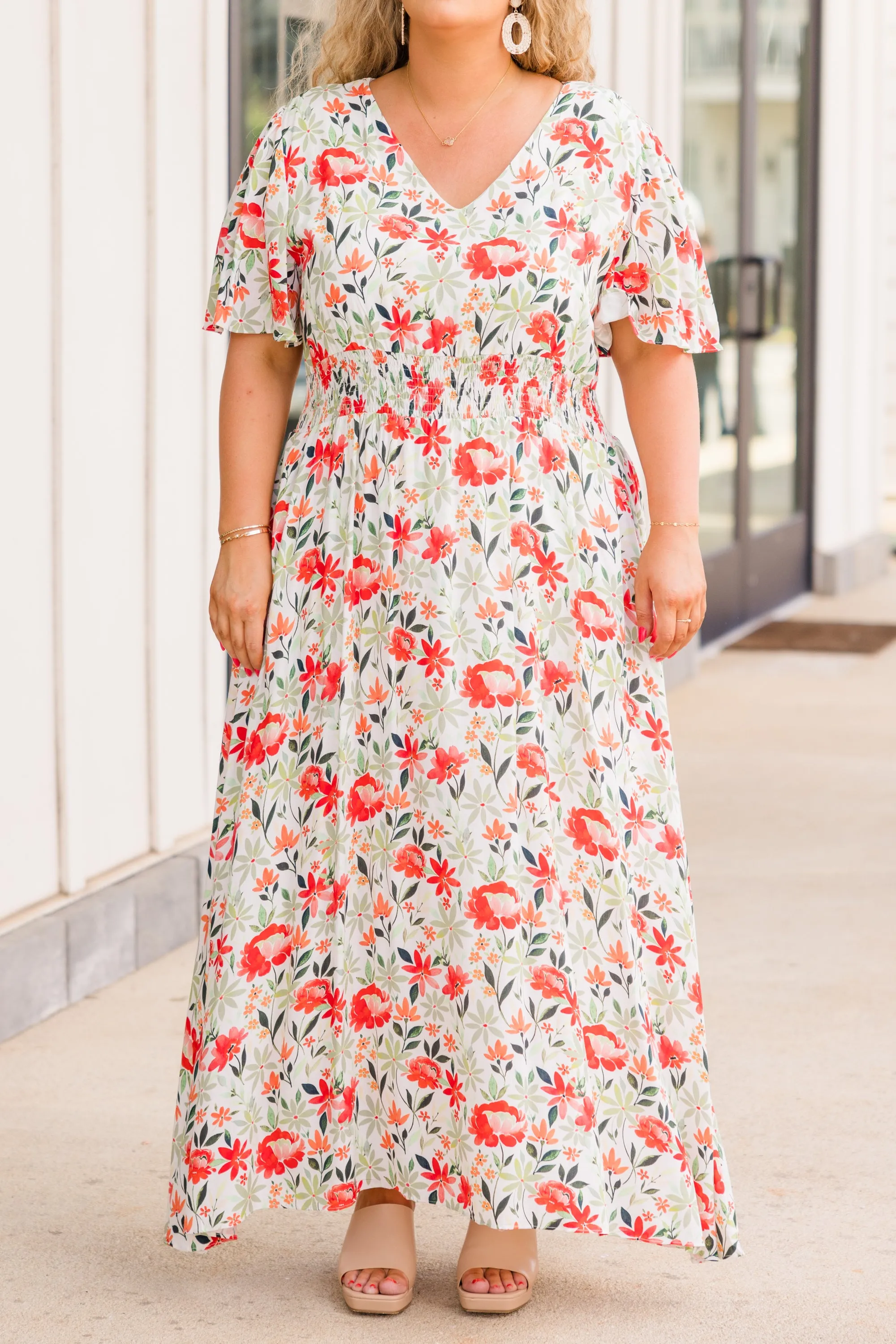 Red Maxi Dress