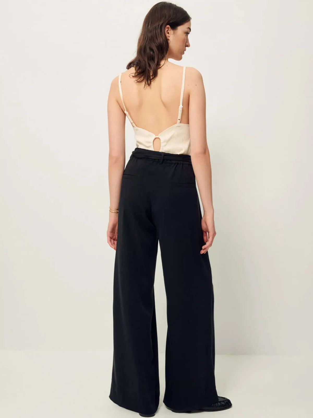 Rim Trousers in Black