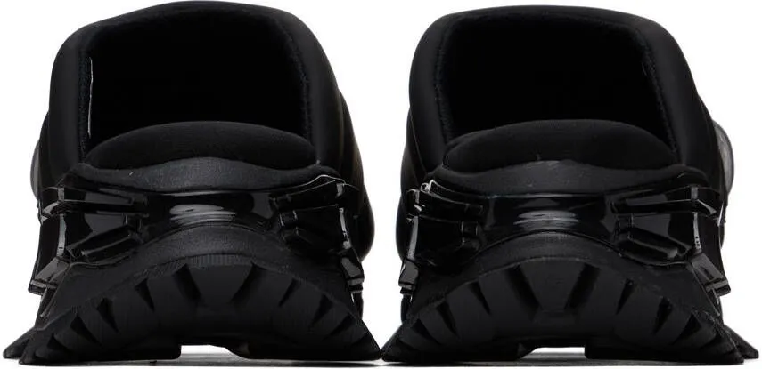 Rombaut Black Drone 2.0 Sandals SSENSE Exclusive