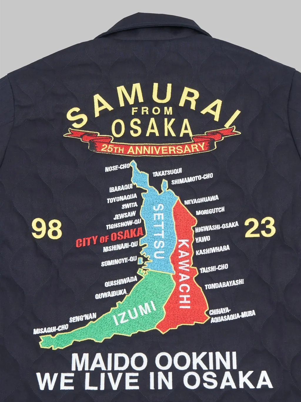 Samurai Jeans OSK25TH Osaka Denim Jacket.