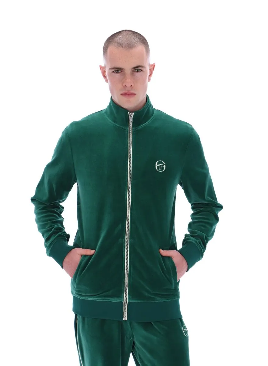 Evergreen Velour Track Jacket by Sergio Tacchini Eddie