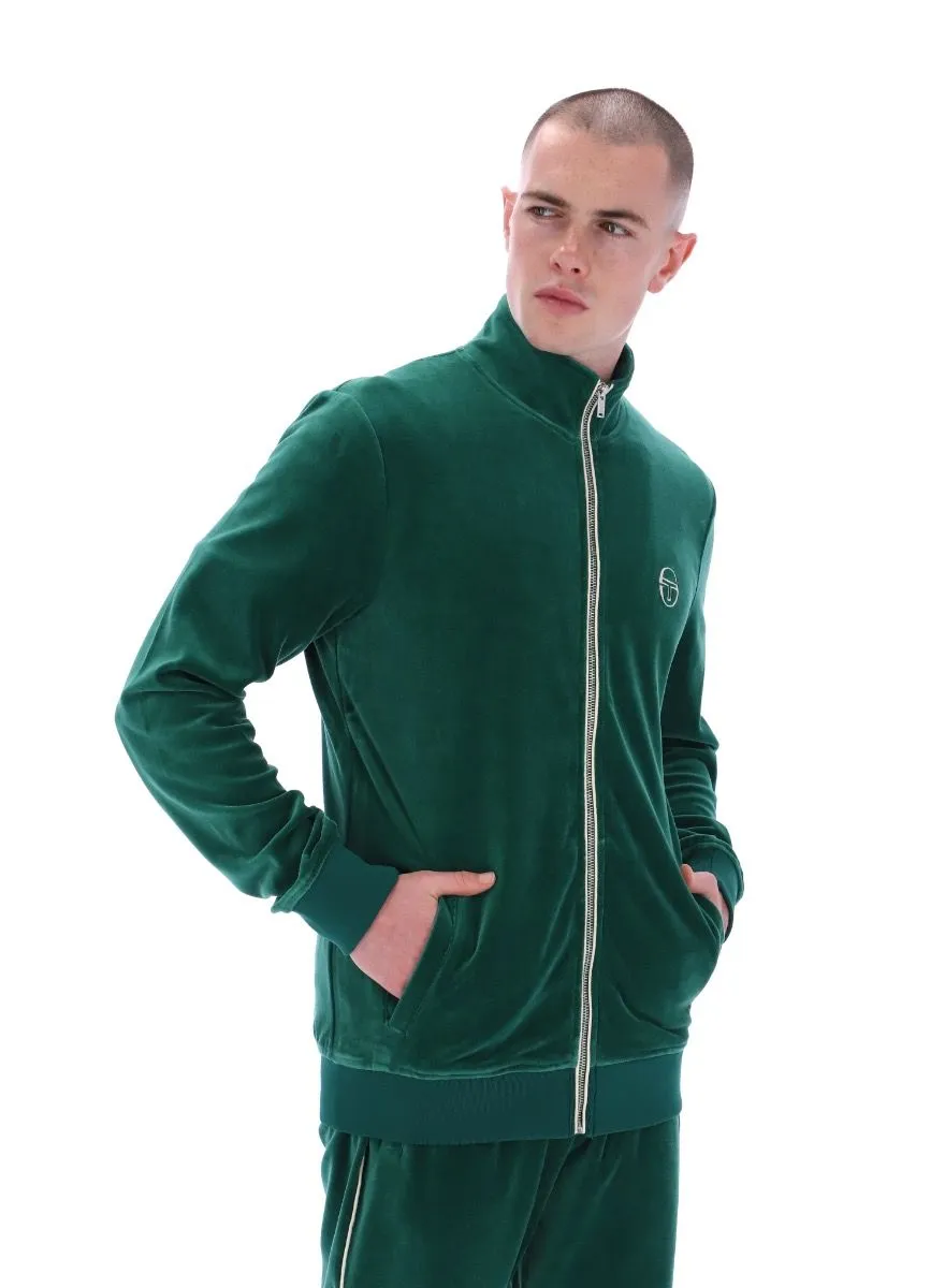 Evergreen Velour Track Jacket by Sergio Tacchini Eddie