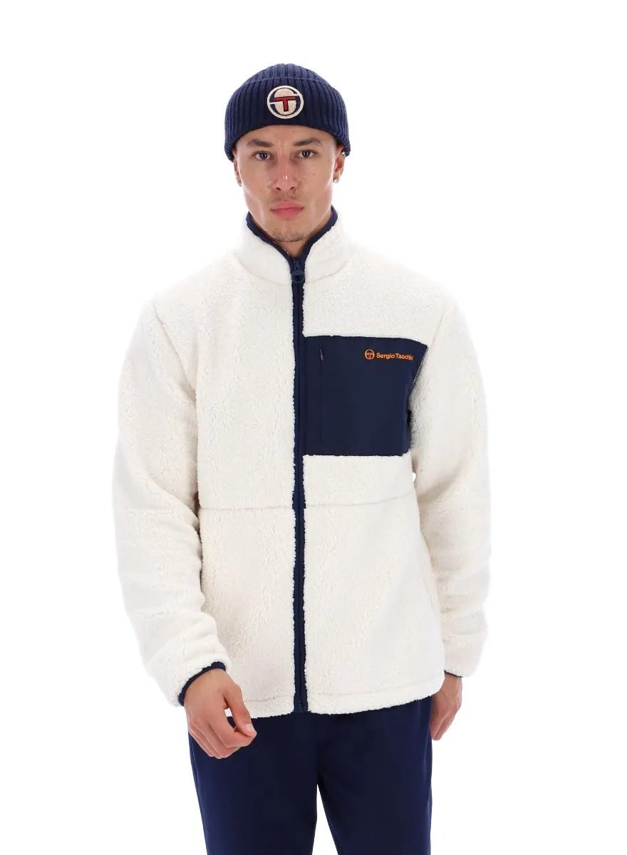 Gardenia Maritime Sergio Tacchini Whitman Borg Fleece Jacket