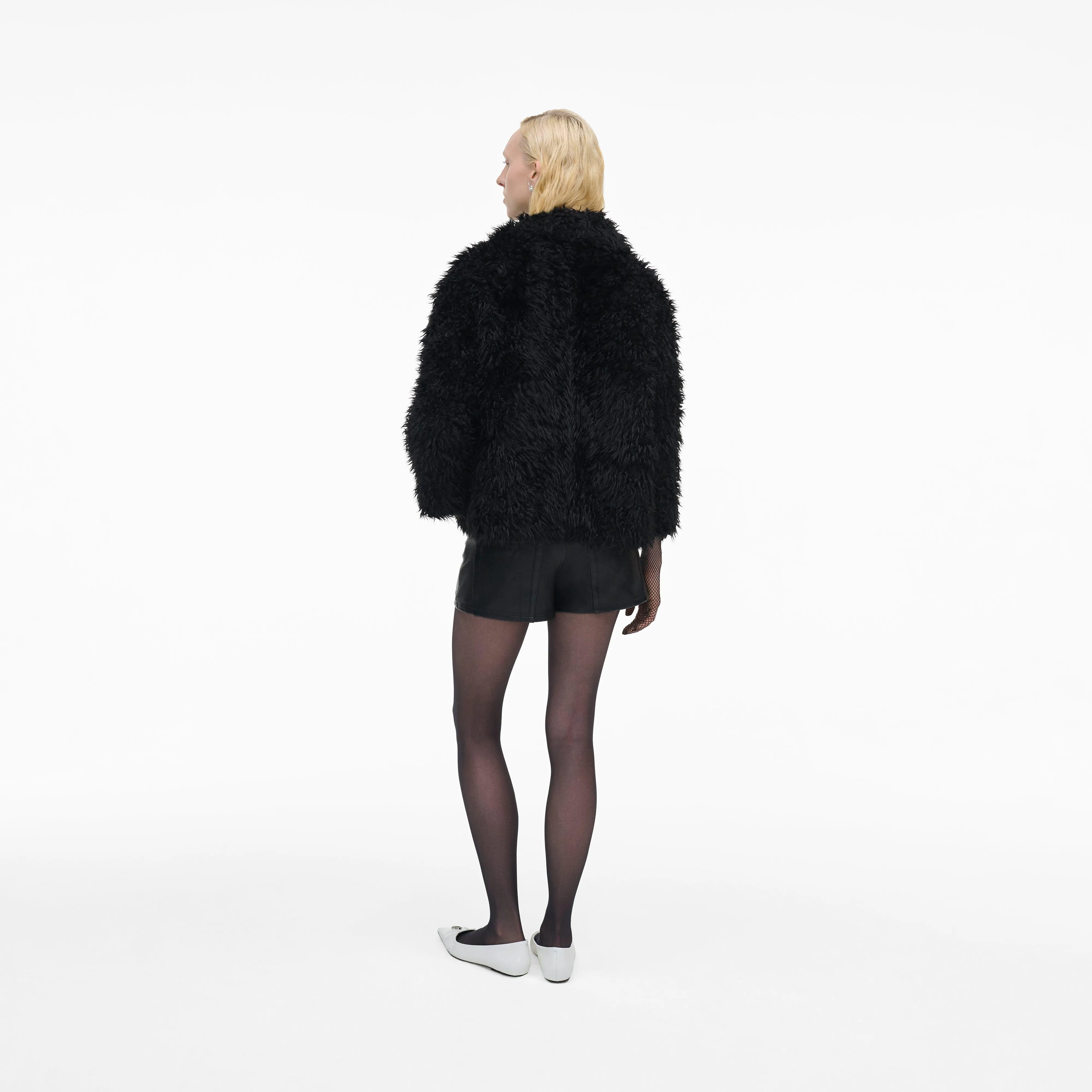 Shaggy Faux Fur Lady Jacket