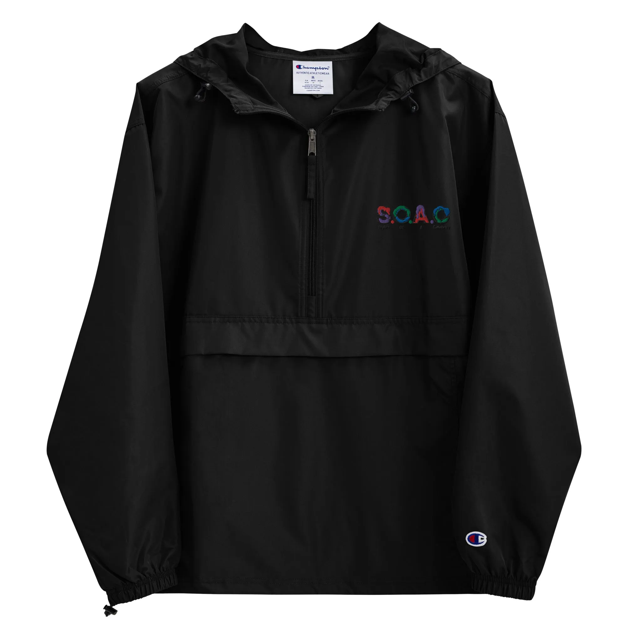 S.O.A.C Champion Packable Jacket - Lightweight Outerwear