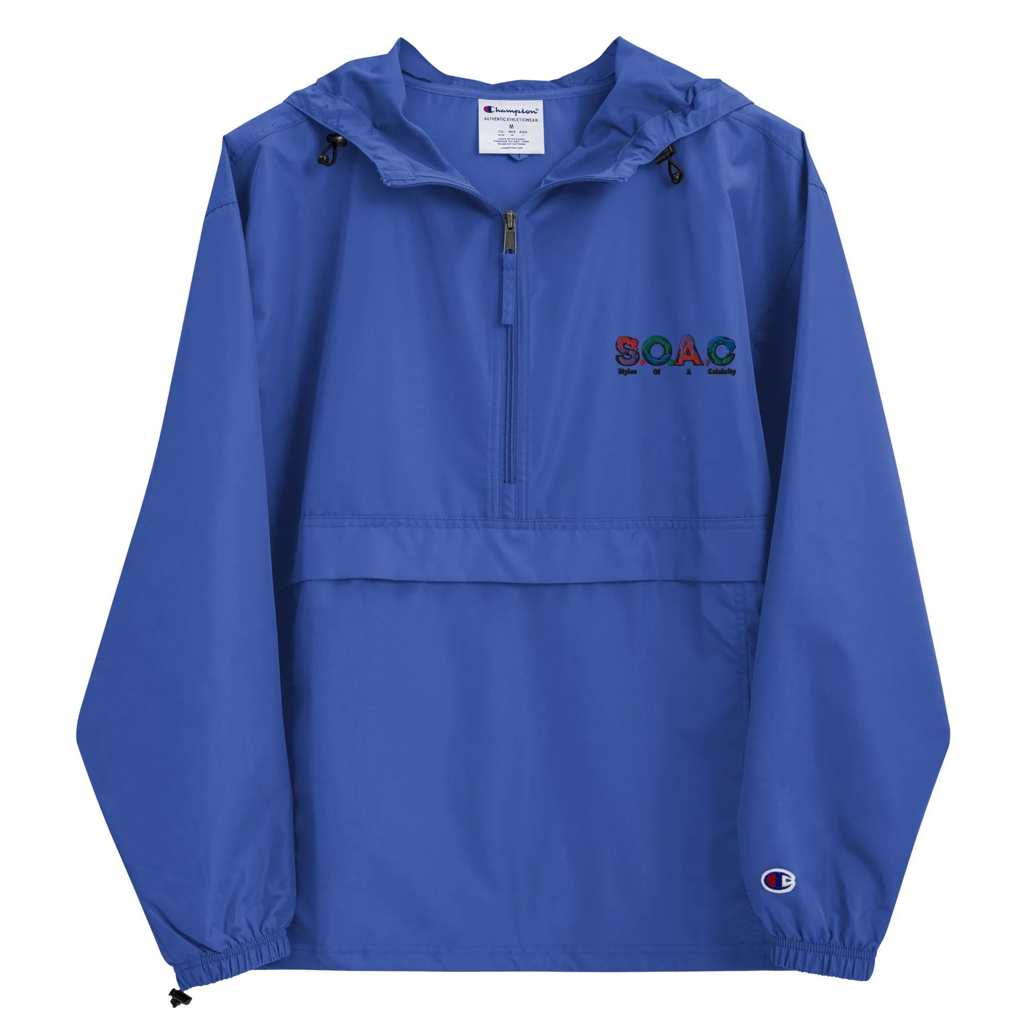 S.O.A.C Champion Packable Jacket - Lightweight Outerwear