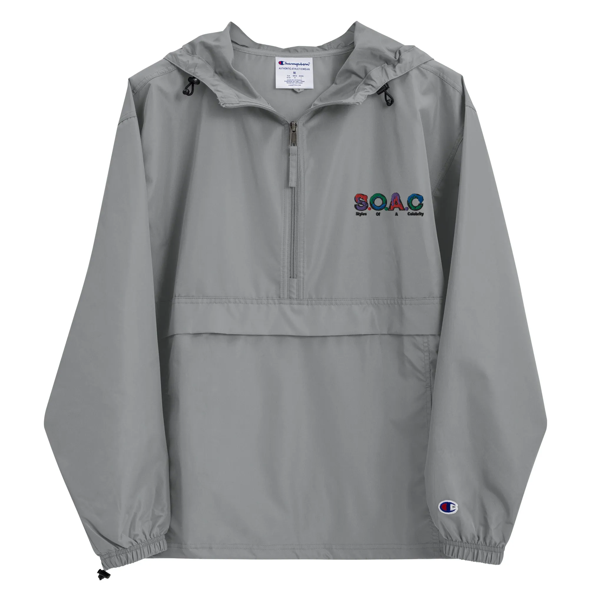 S.O.A.C Champion Packable Jacket - Lightweight Outerwear