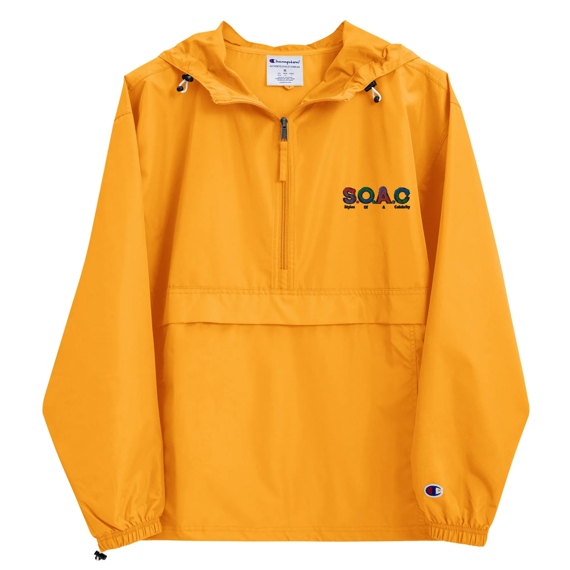 S.O.A.C Champion Packable Jacket - Lightweight Outerwear