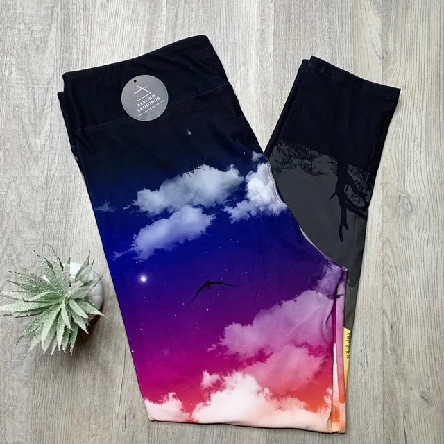 Soft Leggings for Desert Sunset