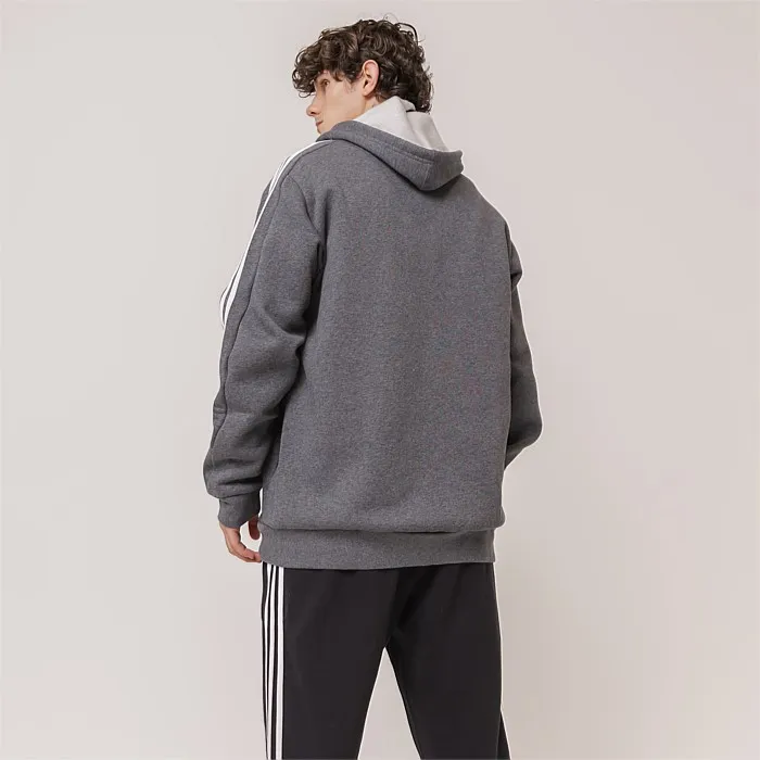 Stirling Sports Essentials Fleece 3-Stripes Full-Zip Hoodie