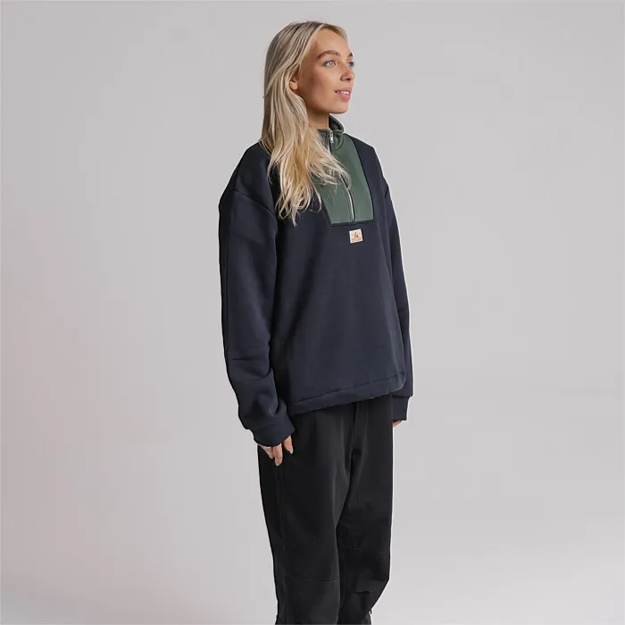 Stirling Sports Panel Quarter Zip Pullover | Hooded Sweatshirts & Crewnecks