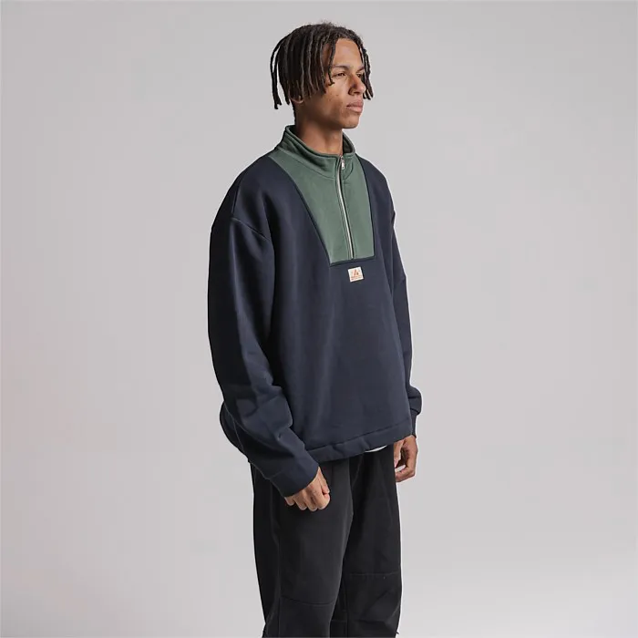 Stirling Sports Panel Quarter Zip Pullover | Hooded Sweatshirts & Crewnecks