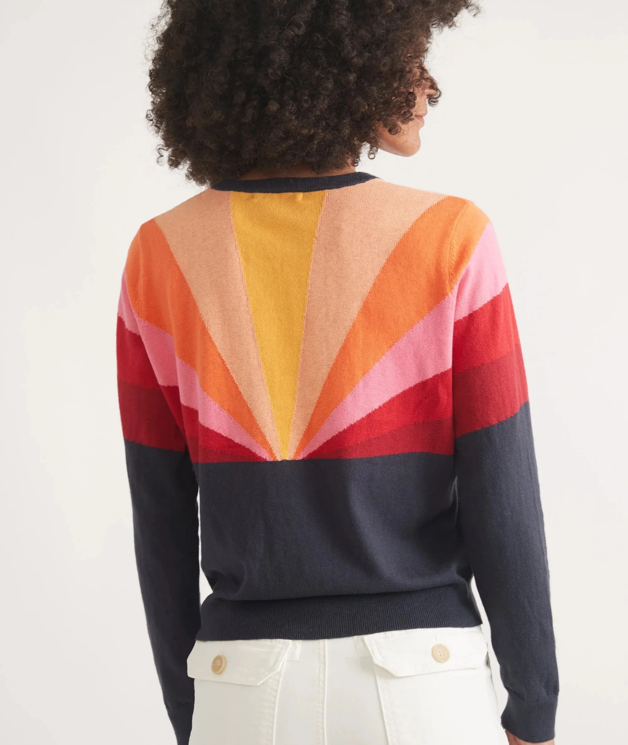 Sunset Graphic Pullover