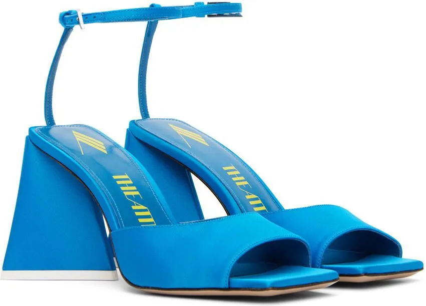 Blue Piper Heeled Sandals by The Attico