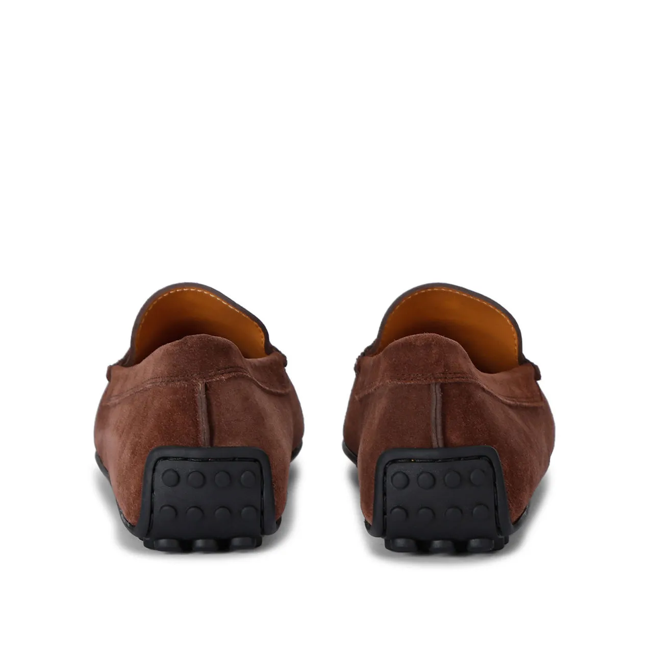 Tods Gommino Suede Driving Shoes Brown