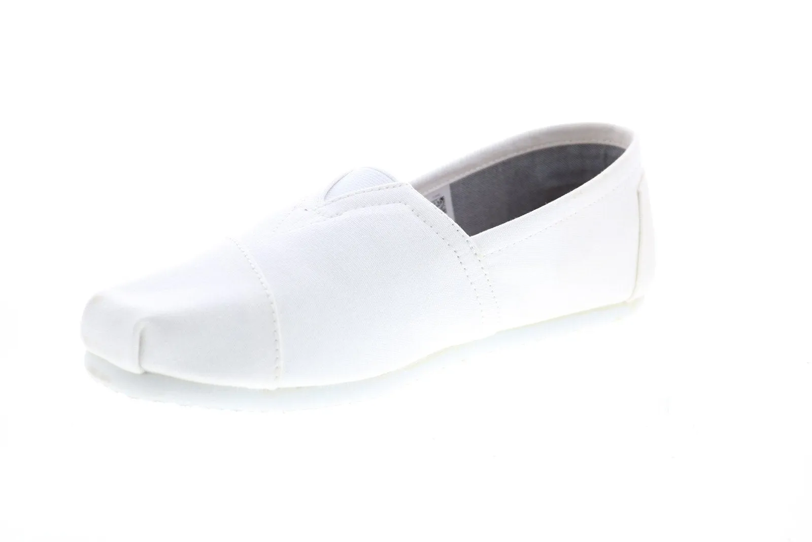 Toms Classic 10008369 White Canvas Men's Slip On Lifestyle Sneakers