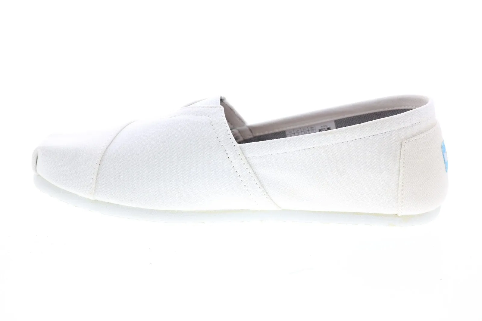 Toms Classic 10008369 White Canvas Men's Slip On Lifestyle Sneakers