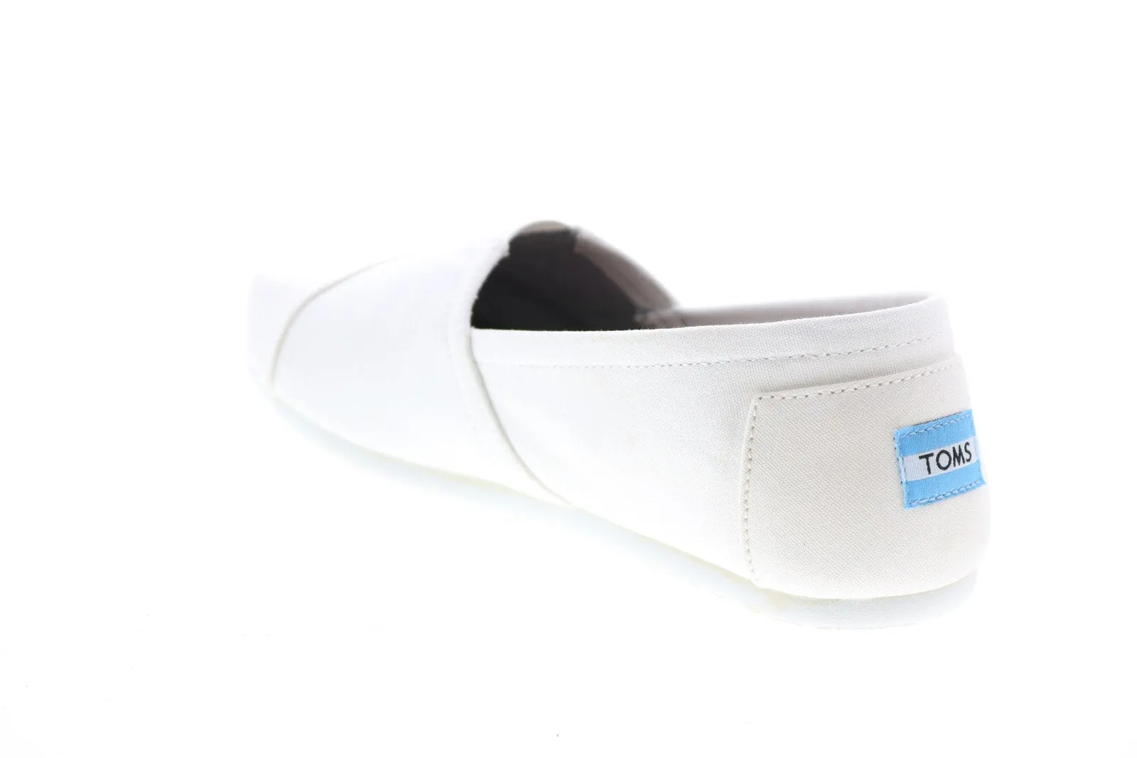 Toms Classic 10008369 White Canvas Men's Slip On Lifestyle Sneakers