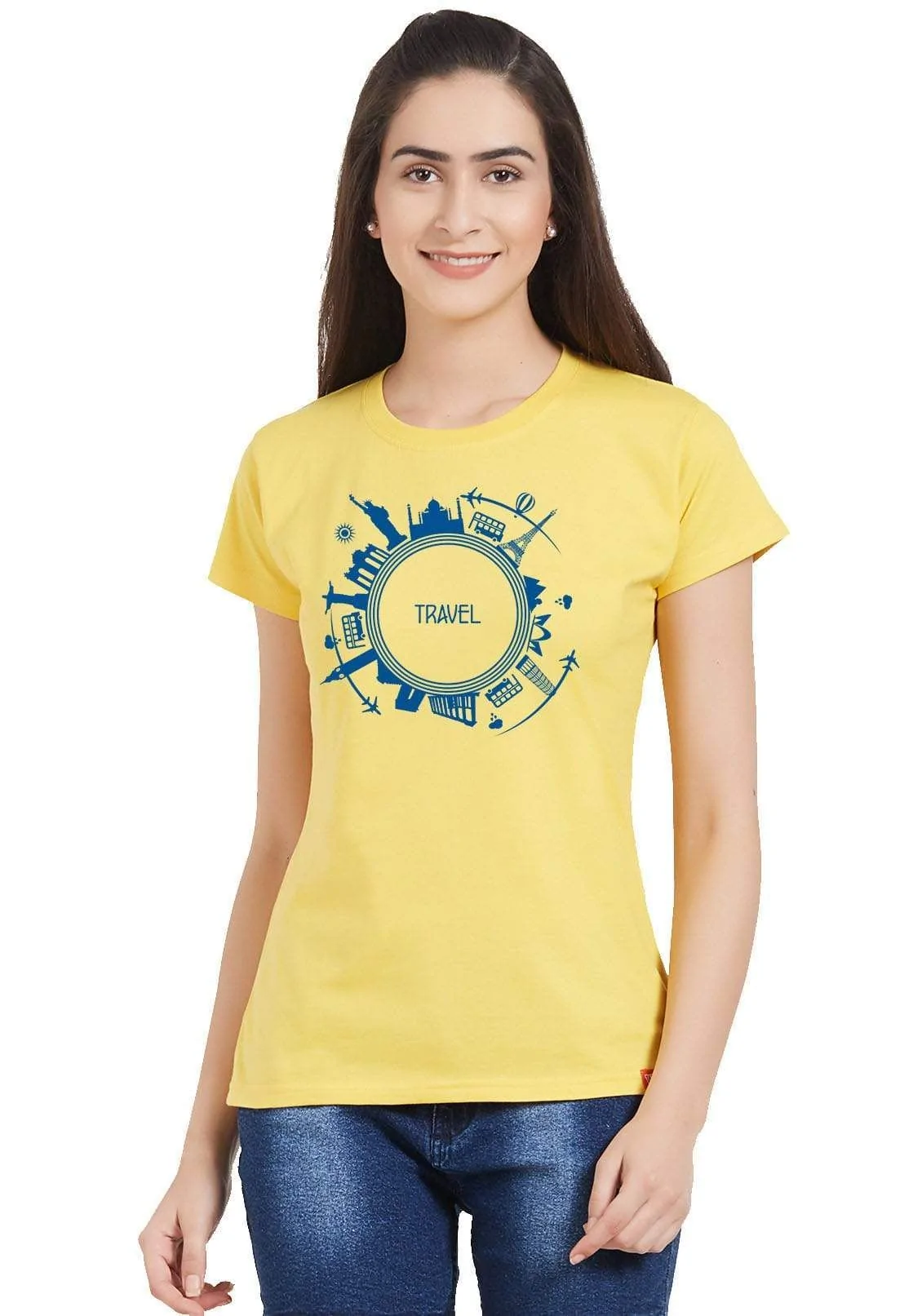 Travel Globe Women T-Shirt