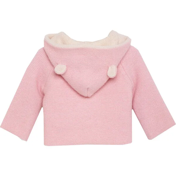 Trotters London Teddy Coat, Pale Pink - Shop Now