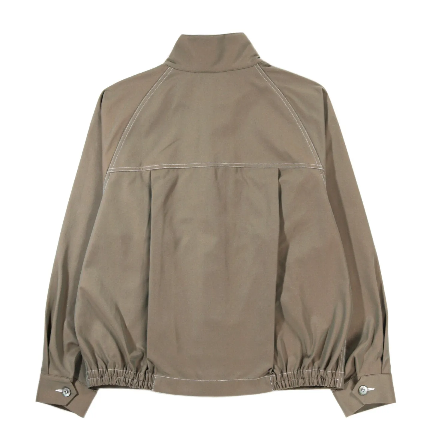 Uniform trench jacket olive