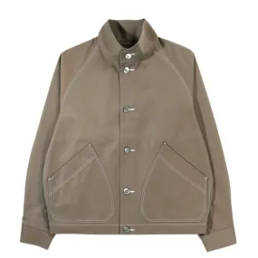 Uniform trench jacket olive