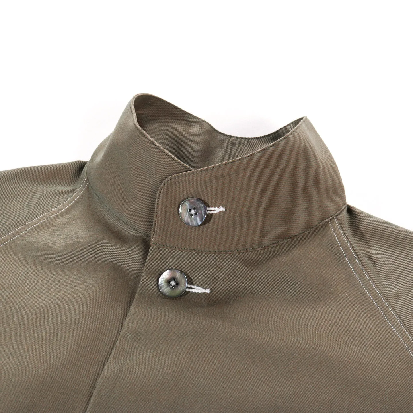 Uniform trench jacket olive