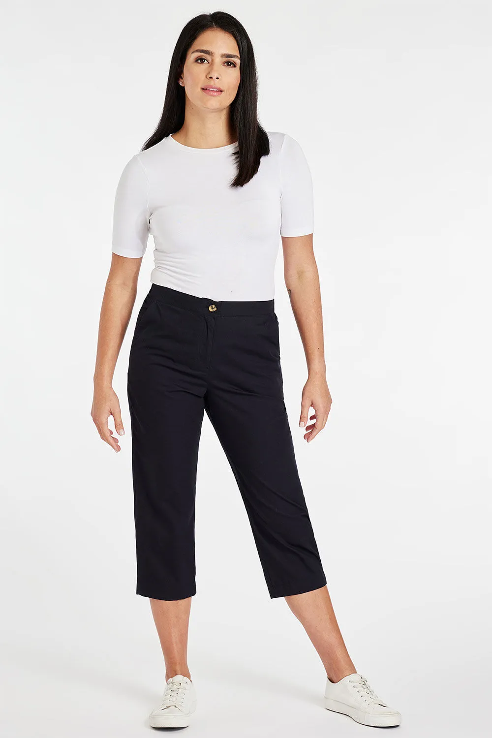 Versatile Elastic Waist Pants