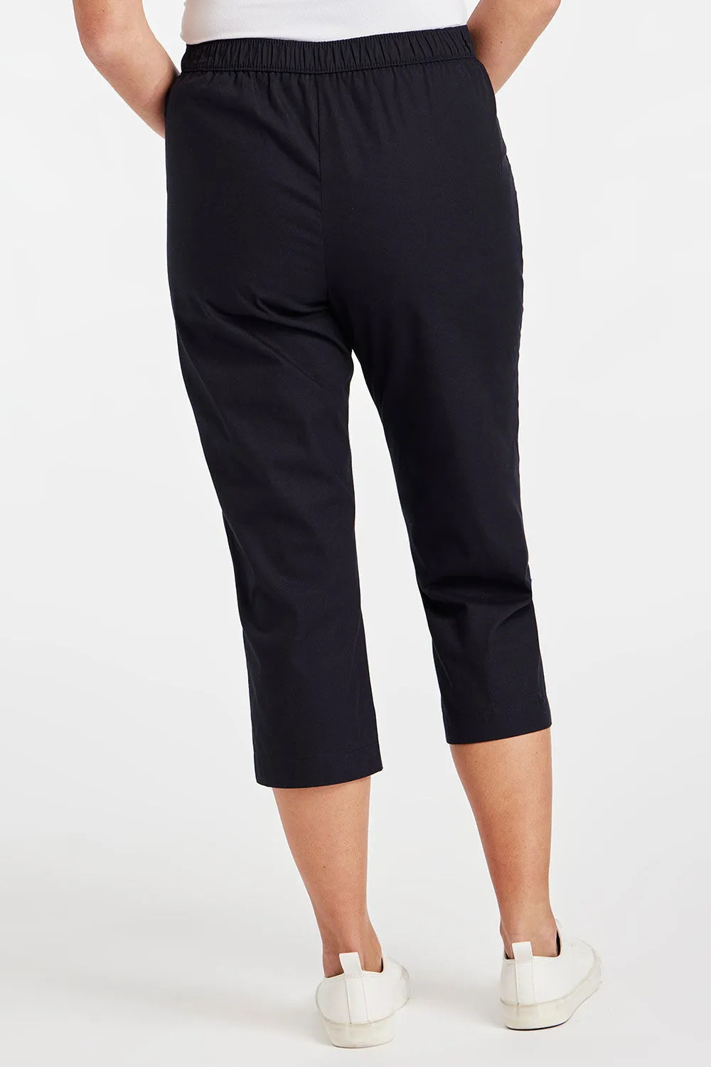 Versatile Elastic Waist Pants