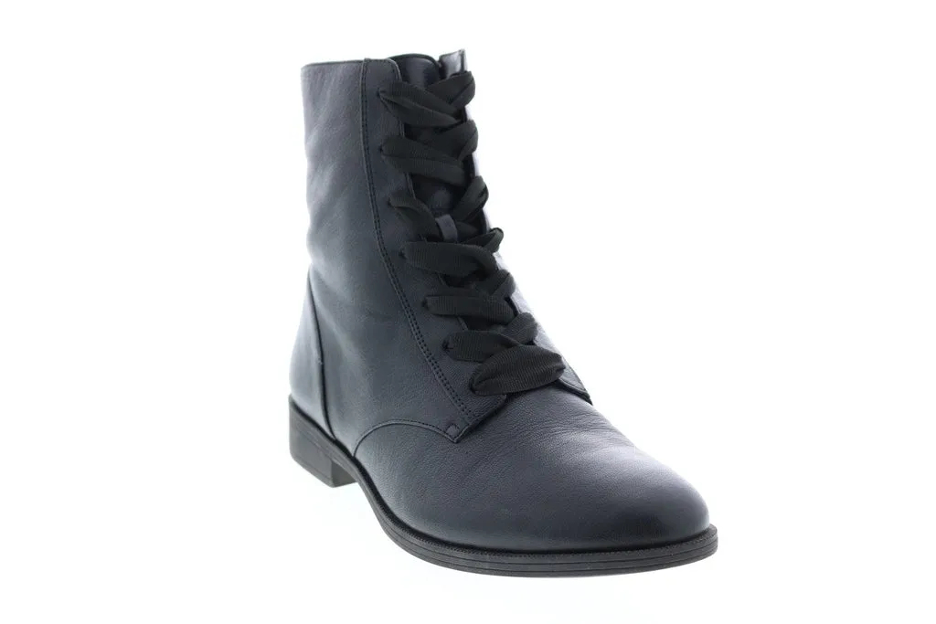 Vionic Jayce Jayce-BLK Black Leather Zipper Women's Casual Dress Boots Boots