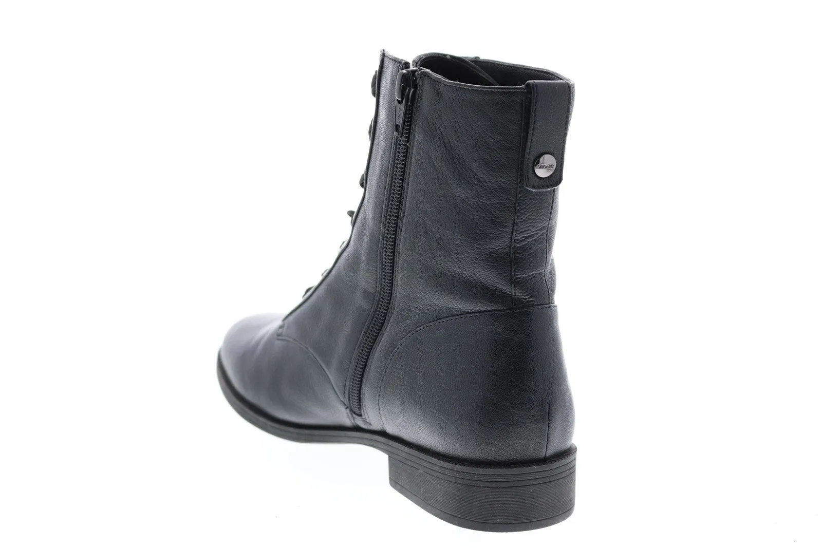 Vionic Jayce Jayce-BLK Black Leather Zipper Women's Casual Dress Boots Boots