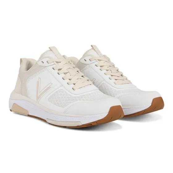 Vionic Strider Sneaker White Cream Women's Walking Shoe