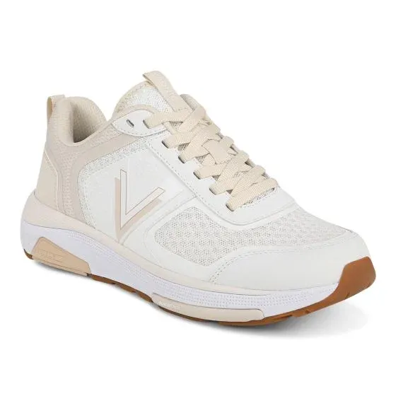 Vionic Strider Sneaker White Cream Women's Walking Shoe