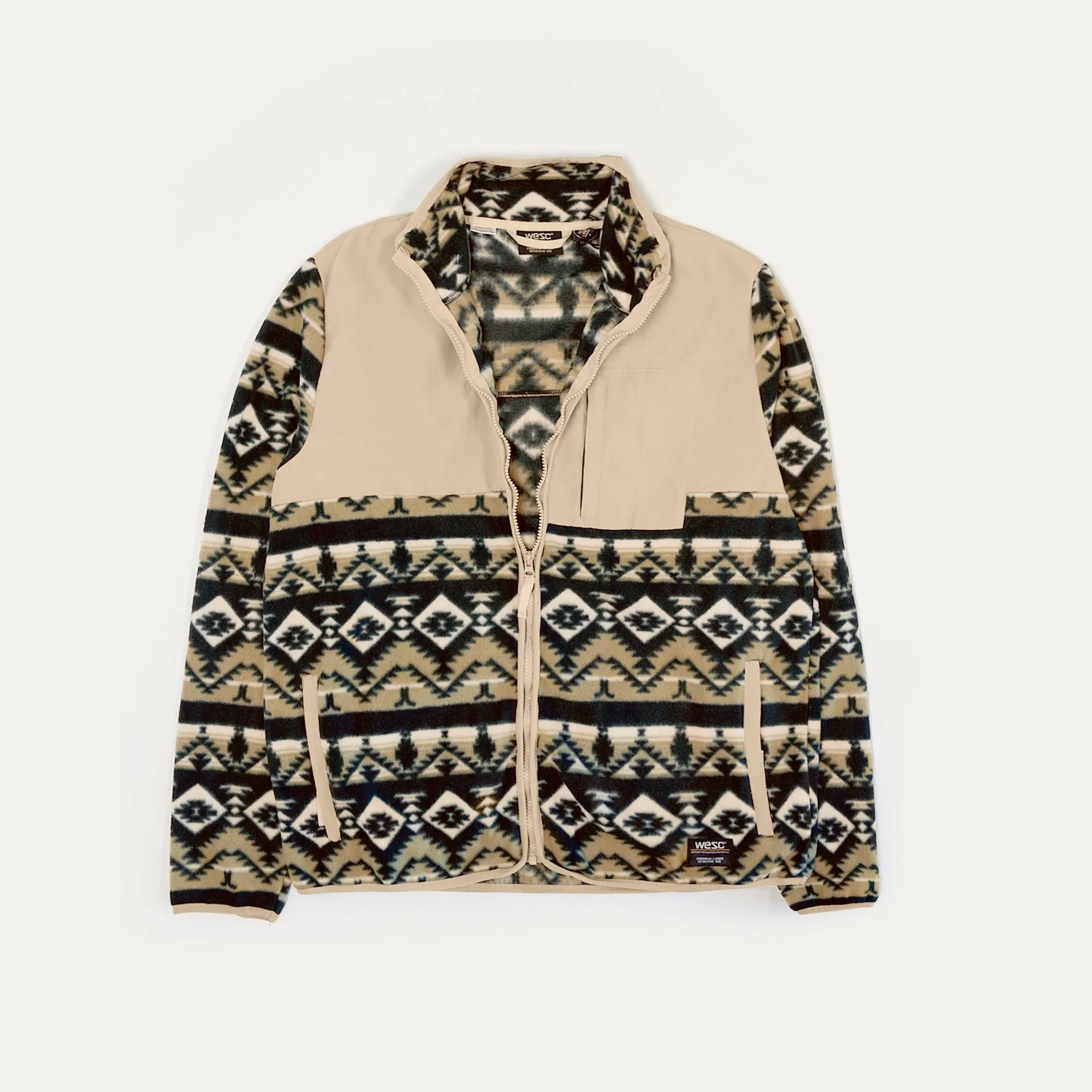 Wesc Aztec Polar Fleece Jacket