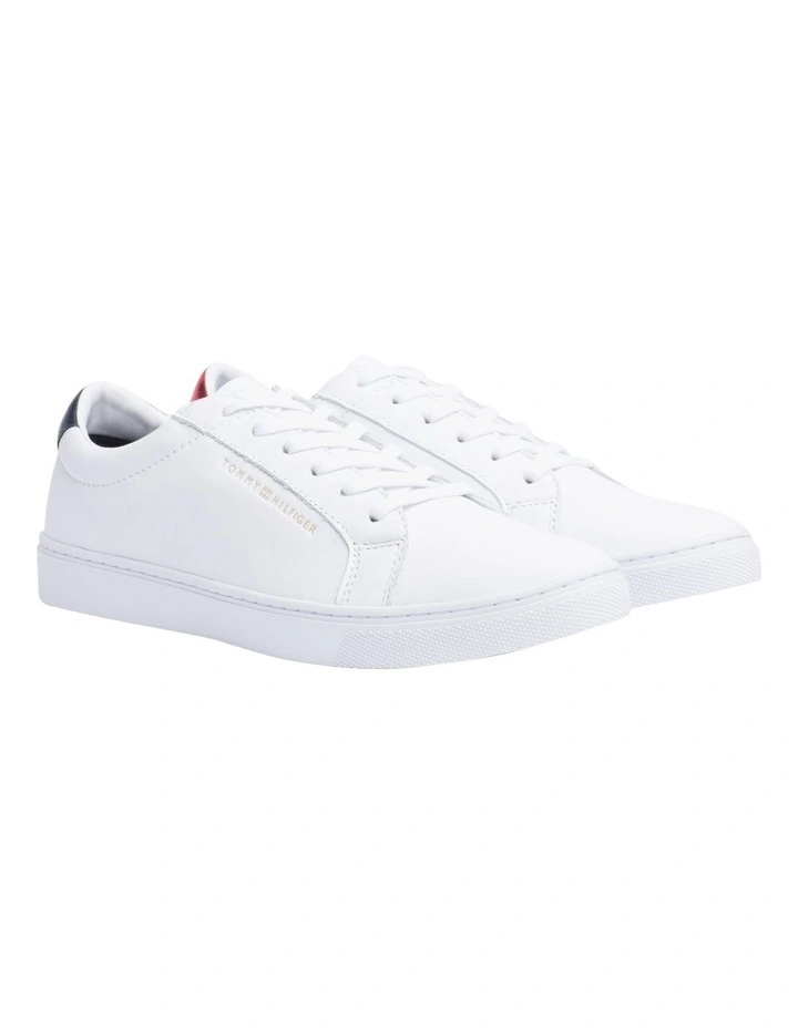 White Leather Sneaker - Must-Have Shoe