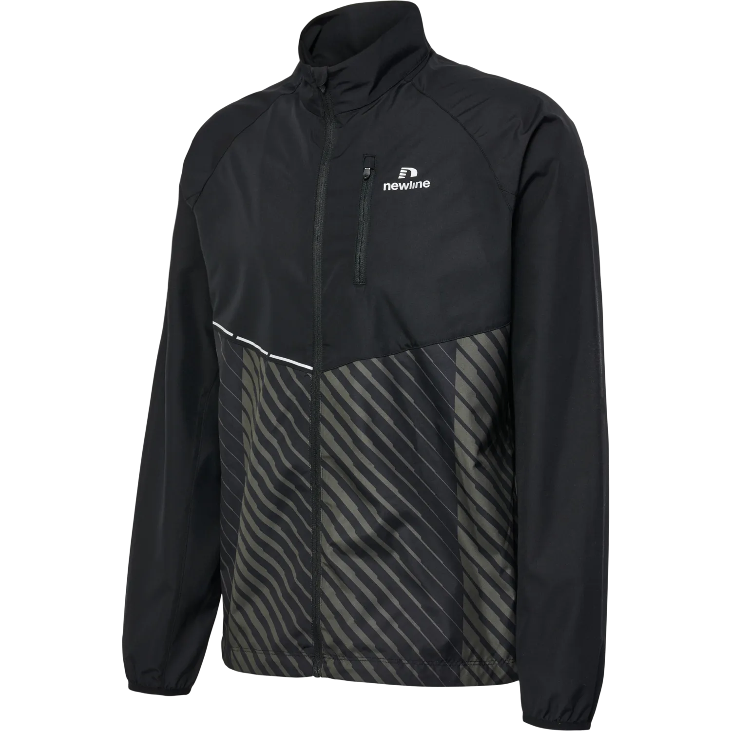 Windproof and water repellent zip jacket