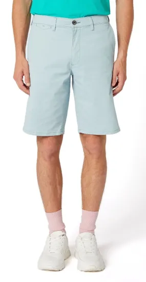 Mist Blue Wrangler Chino Casual Cotton Shorts