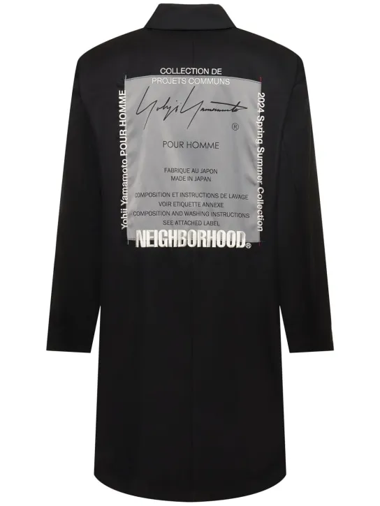 Yohji Yamamoto Neighborhood x Yohji trench coat