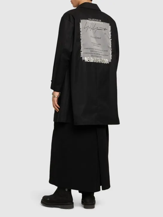 Yohji Yamamoto Neighborhood x Yohji trench coat